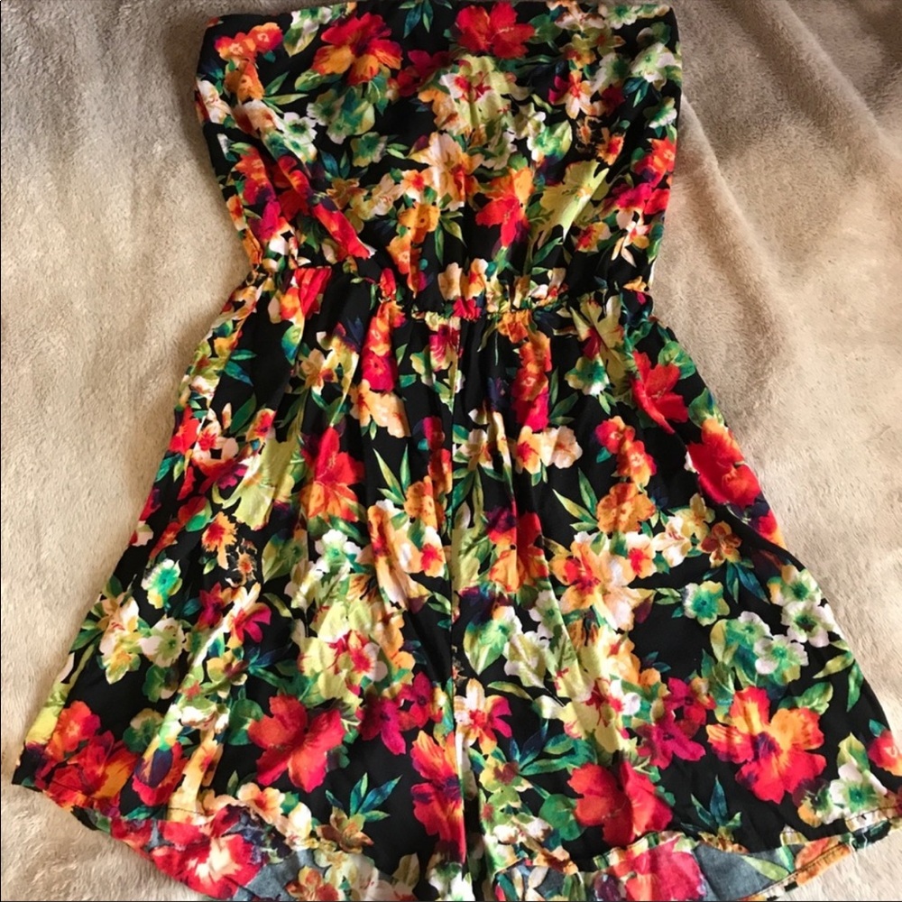 SOLD Wet Seal Floral Romper